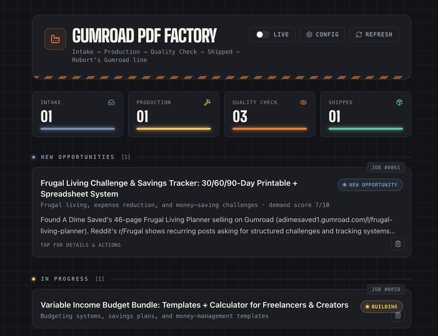Gumroad PDF Factory screenshot 1