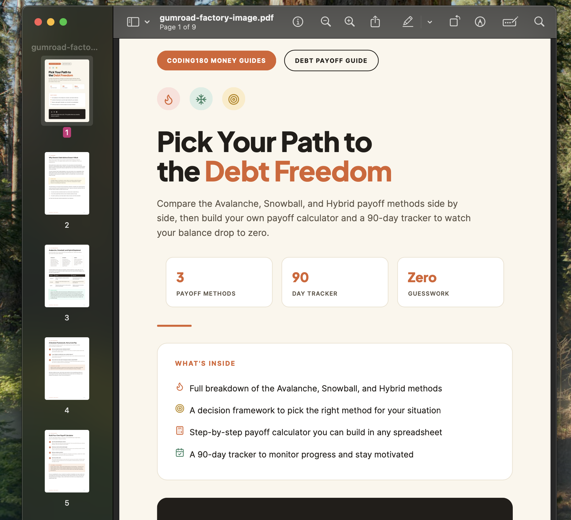 Gumroad PDF Factory screenshot 3